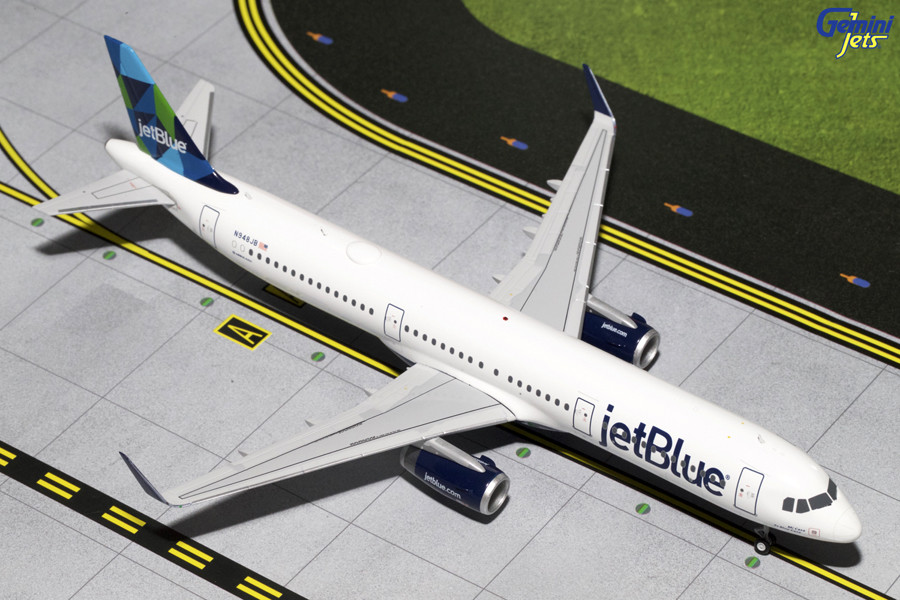 G2JBU373 JetBlue Airways A321 con Sharklets Gemini200 1:200